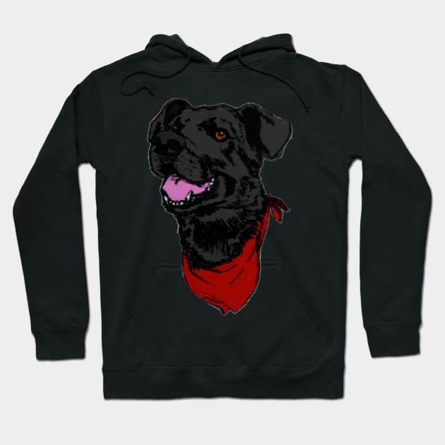 Negro Matapacos the riot dog Hoodie by Goth_ink